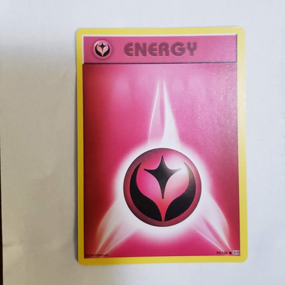2019 Pokemon FAIRY ENERGY Card Unnumbered